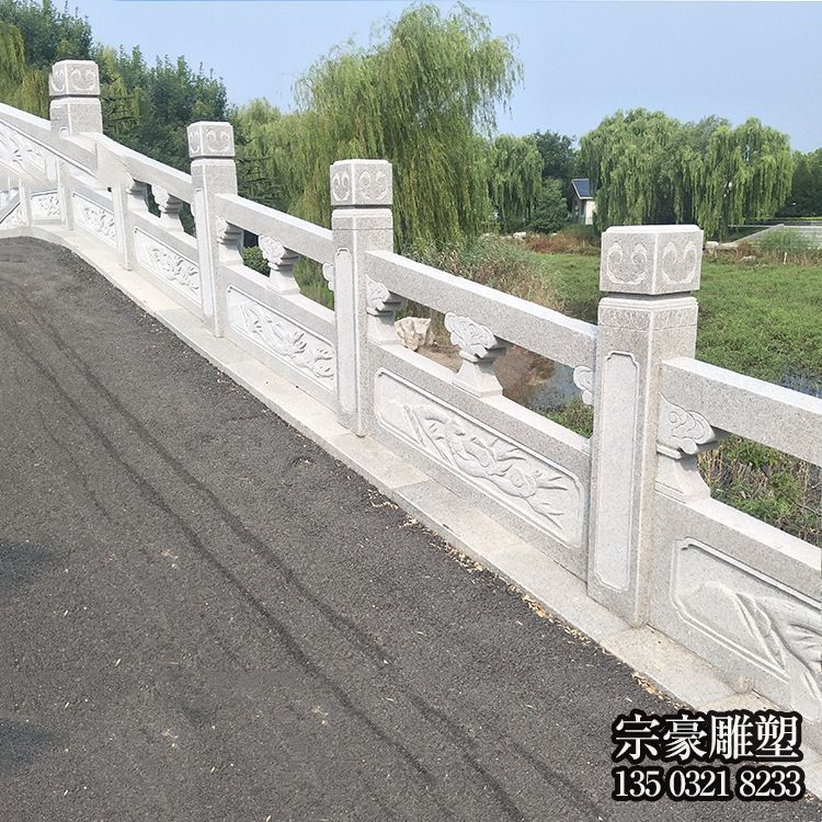 花岗岩石雕栏杆栏板