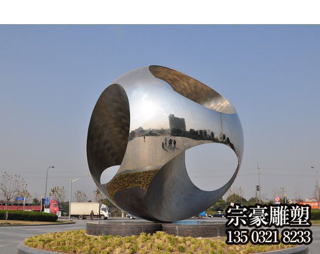 大型创意异形球镂空球景观雕塑 大型创意异形球镂空球景观雕塑